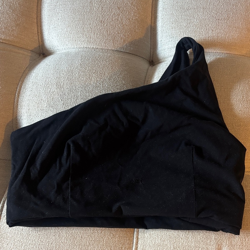 Alphalete “Tenacity Vale” One-Shoulder Sports Bra - Size Large